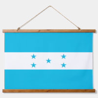 Tapiz mural con bandera de Honduras