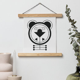 Tapiz Con Marco De Madera Tatsu Dragon Zodiac Celestial