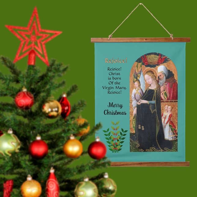 Tapiz Con Marco De Madera The Expectant Madonna with Saint Joseph (Subido por el creador)