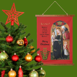 Tapiz Con Marco De Madera The Expectant Madonna with Saint Joseph