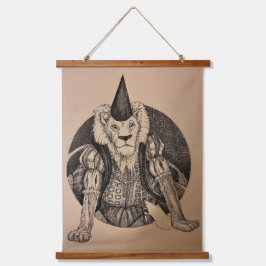 Tapiz Con Marco De Madera The Lion King