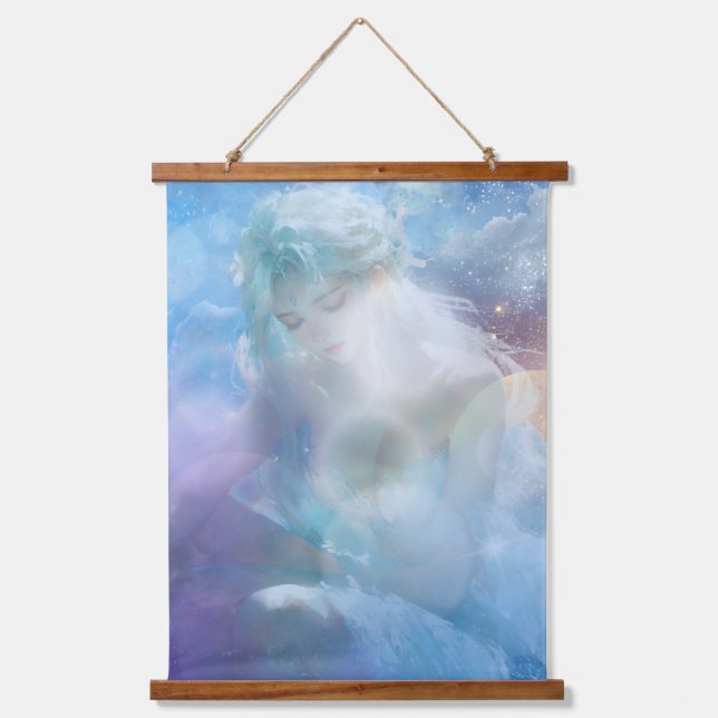 Tapiz Con Marco De Madera The Quiet Seer  (Anverso)