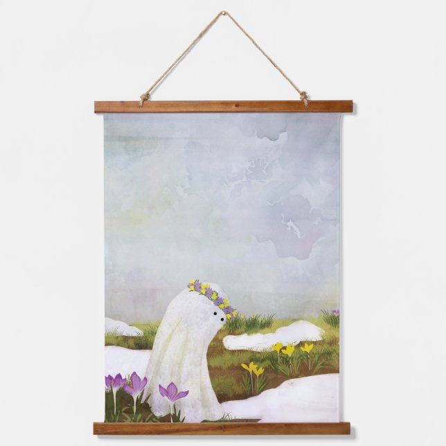 Tapiz Con Marco De Madera The Spirit Of Spring (Anverso)