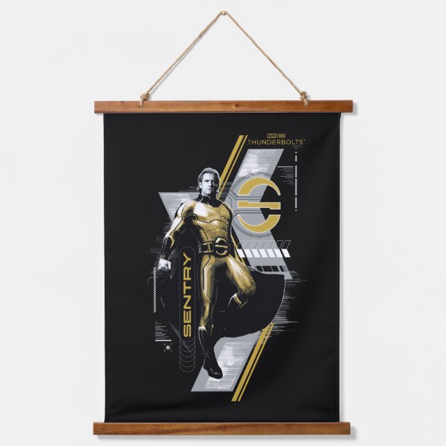 Tapiz Con Marco De Madera Thunderbolts* | Sentry Character Graphic (Anverso)