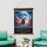 Timber Wolf Howls Moonlit Serenade