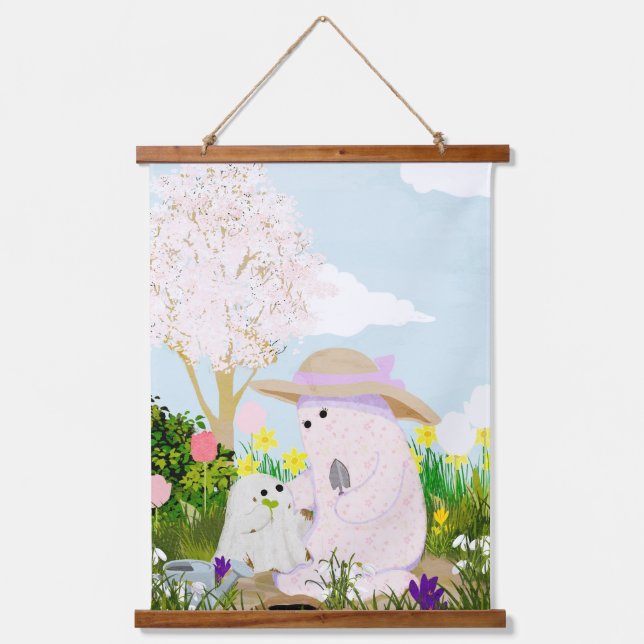 Tapiz Con Marco De Madera Time Together (Anverso)