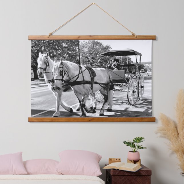 Tapiz Con Marco De Madera Timeless Journey (Dormitorio)