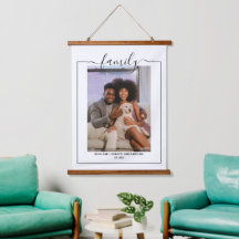 Tipografía de la familia fotográfica personalizada