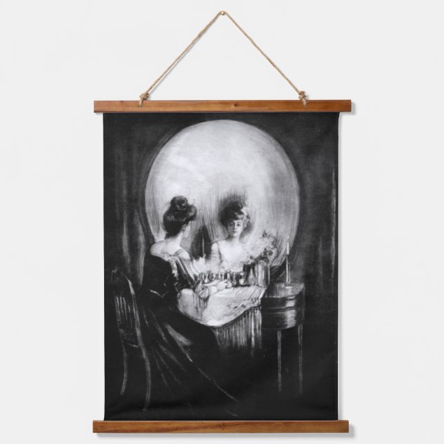 Tapiz Con Marco De Madera Todo es vanidad (Anverso)