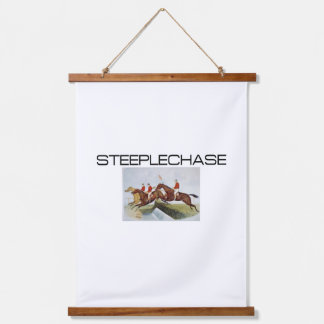 Tapiz Con Marco De Madera TOP Steeplechase
