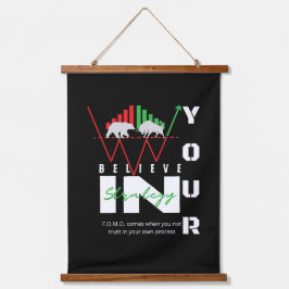 Tapiz Con Marco De Madera Trade Motivation | Bullish | Pattern