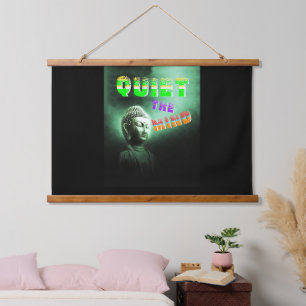 Tapiz Con Marco De Madera Tranquilizar La Mente