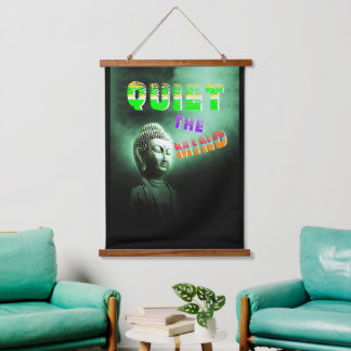 Tapiz Con Marco De Madera Tranquilizar La Mente