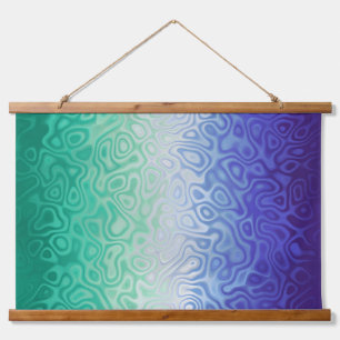 Tapiz Con Marco De Madera Trippy Ripply Funky Boho MLM Hombres que Aman a Ho