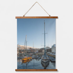 Tapiz Con Marco De Madera Tromso Noruega