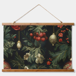 Tapiz Con Marco De Madera Twilight Ornament Garden Botanical