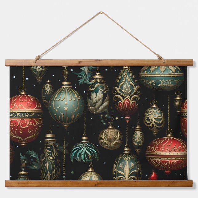 Tapiz Con Marco De Madera Twilight Ornament Garden Botanical (Anverso )