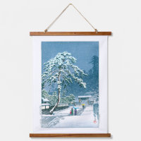 ukiyoe - hasui - No.12 El templo hommonji, Ikegam
