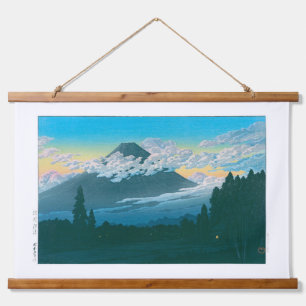 Tapiz Con Marco De Madera ukiyoe - hasui - No.29 Cerca de Susono -