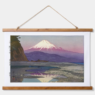 Tapiz Con Marco De Madera ukiyoe - Yoshida - 08 - Okitsu -