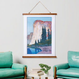 Tapiz Con Marco De Madera ukiyoe - Yoshida - 15 - El Capitan -