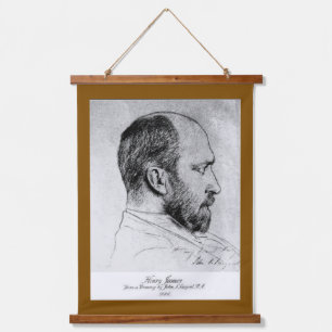 Tapiz Con Marco De Madera Un bosquejo de Henry James