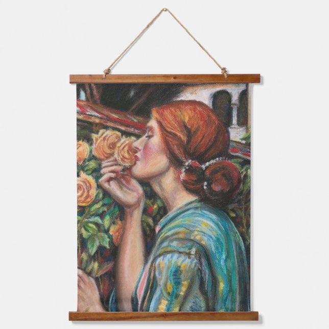 Tapiz Con Marco De Madera Una belleza mayor: (Anverso)