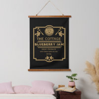Vendedor de mermelada de Blueberry