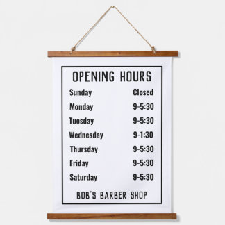 Tapiz Con Marco De Madera Ver horarios de apertura o horarios de apertura