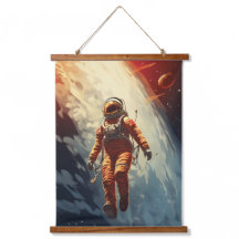 Viaje espacial astronauta