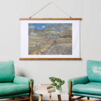 Vincent Van Gogh, campo cerrado con campesino