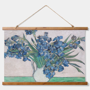 Tapiz Con Marco De Madera Vincent van Gogh - Irises
