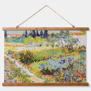 Tapiz Con Marco De Madera Vincent van Gogh - Jardín de Arles