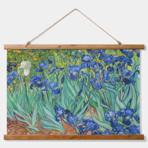 Tapiz Con Marco De Madera Vincent Van Gogh - Lirios