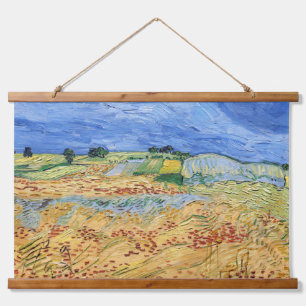 Tapiz Con Marco De Madera Vincent van Gogh - Los Campos / Campos de Trigo