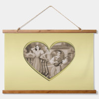 Viñeta Romance, hombre y mujer, oro