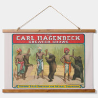Vintage Carl Hagenbeck Circus Poster