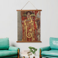 Vintage Hygieia Medicina Art Nouveau Gustav Klimt