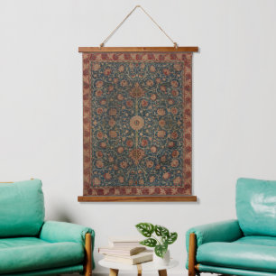 Tapiz Con Marco De Madera Vintage William Morris Holland Park