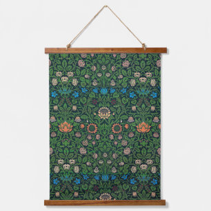 Tapiz Con Marco De Madera Violet y Columbine, William Morris