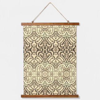 Tapiz Con Marco De Madera Wall Tapestry - Lovely Abstract
