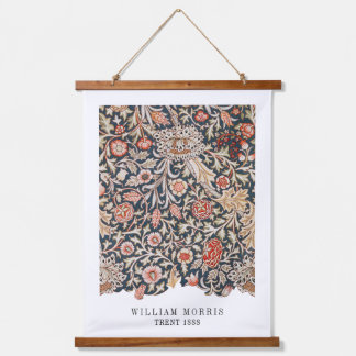 Tapiz Con Marco De Madera William Morris Trent Home Design