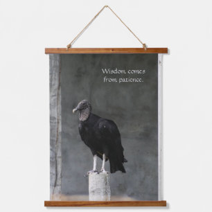Tapiz Con Marco De Madera Wisdom Wood Tapestry