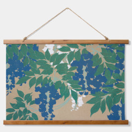 Tapiz Con Marco De Madera Wisteria de Momoyogusa