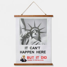 Tapiz Con Marco De Madera Wood Topped Wall Tapestry