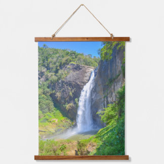 Tapiz Con Marco De Madera Wood Topped Wall Tapestry