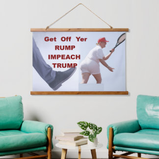 Tapiz Con Marco De Madera Wood Topped Wall Tapestry