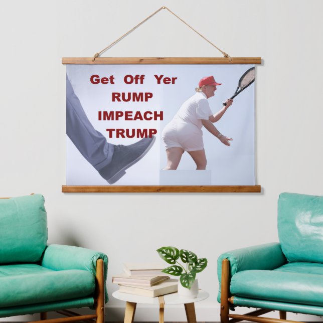 Tapiz Con Marco De Madera Wood Topped Wall Tapestry (Sala de estar)