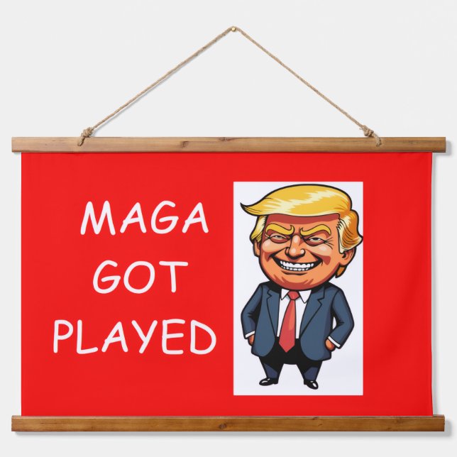 Tapiz Con Marco De Madera Wood Topped Wall Tapestry (Anverso )