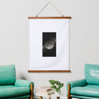 Tapiz Con Marco De Madera Wood Topped Wall Tapestry